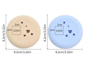 Boîte de rangement en silicone avec sac anti-poussière respirant, cadeau original pour pinceaux de maquillage, outils de beauté, éponge de maquillage - Product Image 2