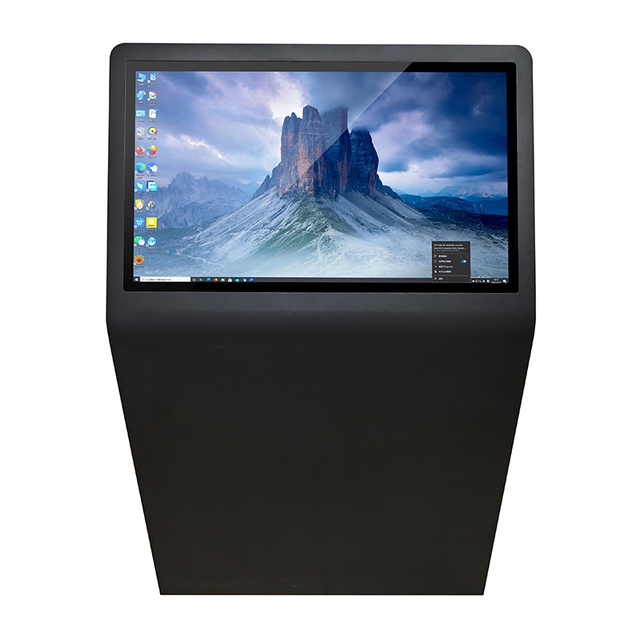 55 Inch Floor Stand Touch Screen All-in-One PC Interactive Kiosk with HD1080 16:9 Resolution