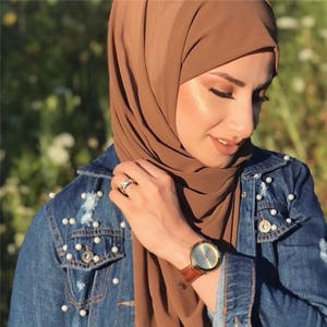 Плоский индонезийский хлопковый хиджаб, шарф батик, оптовая продажа, мусульманский хиджаб - Product Image 6