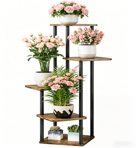 Support <span class=keywords><strong>pour</strong></span> <span class=keywords><strong>plantes</strong></span> à 5 niveaux, étagère à fleurs d'intérieur <span class=keywords><strong>pour</strong></span> plusieurs <span class=keywords><strong>plantes</strong></span>, mobilier <span class=keywords><strong>de</strong></span> <span class=keywords><strong>jardin</strong></span> <span class=keywords><strong>pour</strong></span> patio, <span class=keywords><strong>jardin</strong></span>, salon, balcon, chambre, noir - Product Image 1