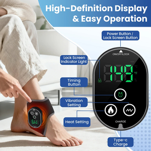 Wholesale Smart Home Heating Vibration Relaxation <b>Ankle</b> Warm <b>Brace</b> Joint Sprain <b>Support</b> - Product Image 6
