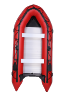 Yacht sportif en aluminium de 3,6 m avec moteur hors-bord, coque en PVC, bateau de pêche à vendre