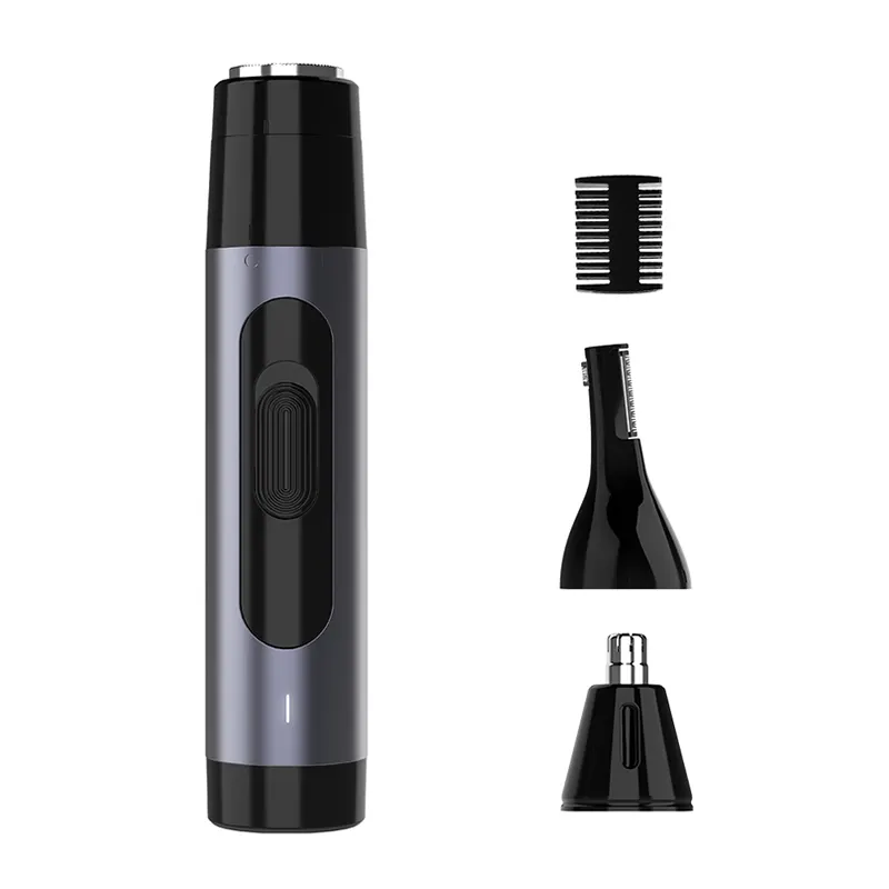 New Original Black Rotary Usb Charging Electric Shaver Trimmer Portable Travel Mini Shaver For Men