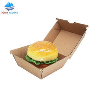 Cajas de Comida Rápida Ecológicas y Económicas, Impresas Personalizadas, para Hot Dogs/Hamburguesas/Cenas/Familia/Comida Regular/Almuerzo - Product Image 3