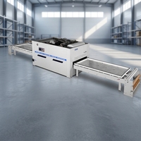 Presse à membrane sous vide automatique silencieuse haute vitesse avec engrenage à roulement et longue table de travail pour le travail du bois, les portes en MDF et les panneaux de bois