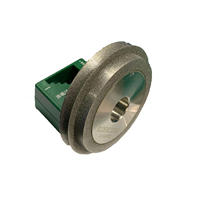Disque abrasif vitrifié X20SDC220KZ, disque de meulage diamanté électrolytique pour fraiseuse X20 et machine de meulage