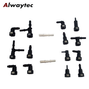 Connecteur universel pour conduite de carburant automobile 7,89 mm 9,49, en acier inoxydable, embout mâle à deux côtés - Product Image 4