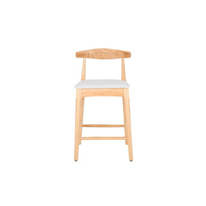 Vintage Hot Selling Wood Bar <b>Stool</b> Solid Wood Bar <b>Stool</b> High Chair for Pub Coffee Shop - Product Image 2