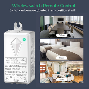 Nhà thông minh cuộc sống 2 Gang Wifi điều khiển từ xa không dây chuyển đổi ánh sáng slimme lichtschakelaar tường thiết bị chuyển mạch cho nhà thông minh - Product Image 5