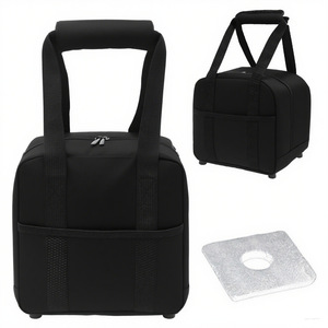 Sac de transport pour boule de bowling, sac à main, protection de sécurité, sac en forme de cube multifonctionnel de style nordique 300D - Product Image 4