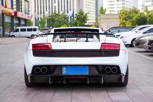 Kit de Carrocería de Fibra de Carbono ZNDR para Gallardo LP550/LP560, Estilo DMC, Parachoques Delantero y Trasero, Alerón, Nuevo, Actualización 2009-2014 - Product Image 6