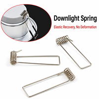 Clips de fixation à ressort en acier inoxydable pour spots encastrés, pinces de retenue à torsion pour panneaux LED