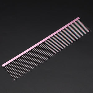 Nuevo Peine de Acero Inoxidable para Peluquería Canina, Uso Profesional en Salones de Mascotas, Antiestático, Conveniente para Perros, Gatos y Animales Pequeños - Product Image 5