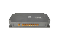 Lector de Módulos RFID UHF de 8 Puertos Vanch 860-960MHz, Material ABS para Sistema de Cronometraje Deportivo RFID, Lector Fijo UHF de 8 Puertos