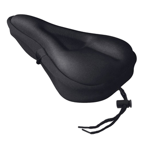 Funda de <span class=keywords><strong>Asiento</strong></span> de <span class=keywords><strong>Bicicleta</strong></span> Universal de <span class=keywords><strong>Gel</strong></span> y Espuma Viscoelástica, Resistente al Polvo y Cómoda, para Bicicletas de Carretera, BMX, Cruiser y Bicicletas Infantiles - Product Image 1