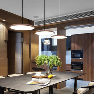 โมเดิร์นเดนมาร์กการออกแบบที่เรียบง่ายโคมระย้าจี้บาร์แสงรอบตกแต่งบุคลิกภาพสร้างสรรค์นำแสงจี้เดียว - Product Image 3