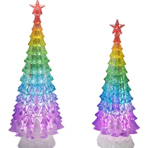 Bán Sỉ Đèn Cây Giáng Sinh Nhiều Màu Tháp <span class=keywords><strong>LED</strong></span> Acrylic Cây Giáng Sinh Với Thử Tôi/Cây Giáng Sinh Với Đèn <span class=keywords><strong>Led</strong></span> - Product Image 1