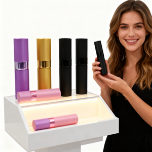 Botella <span class=keywords><strong>de</strong></span> <span class=keywords><strong>Perfume</strong></span> <span class=keywords><strong>de</strong></span> Aluminio con <span class=keywords><strong>Pulverizador</strong></span> <span class=keywords><strong>Recargable</strong></span> <span class=keywords><strong>de</strong></span> 8ml/10ml, Caja para Velas <span class=keywords><strong>de</strong></span> Aceites Esenciales Hecha a Mano, Cajas para Perfumes - Product Image 5