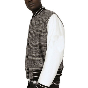 Veste de baseball pour homme, meilleur prix, fabricant, respirante, grandes tailles, personnalisable, hiver, laine, cuir, vestes varsity. - Product Image 1