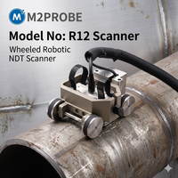Scanner à réseau phasé NDT avancé M2PROBE EINTIK R12 pour la cartographie de la corrosion et la mesure de l'épaisseur à haute résolution proche de la surface