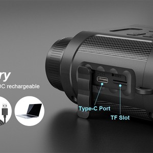 กล้องวงจรปิดกลางแจ้ง 4K HD อินฟราเรด ดิจิตอล มองเห็นในเวลากลางคืน แบตเตอรี่แบบชาร์จได้ รุ่น <span class=keywords><strong>NV008</strong></span> - Product Image 4