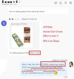 OTVENA niedriges MOQ magisches Lifting-Augenbeutel Dunklere Kreise Geschwüre Augenpflegeprodukt - Product Image 3