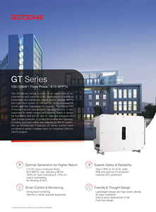 IP66 Protection <span class=keywords><strong>Goodwe</strong></span> GW110K-GT triphasé <span class=keywords><strong>10</strong></span> MPPT 110kw sur onduleur solaire réseau - Product Image 4