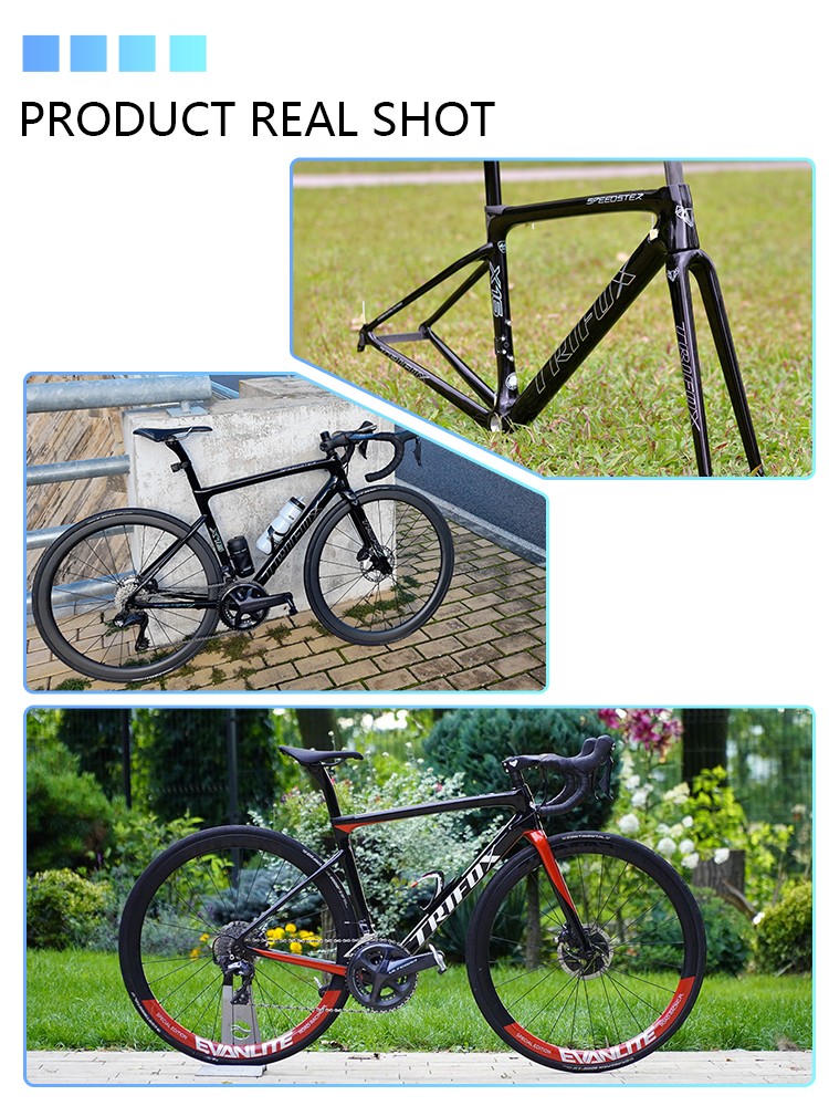 TRIFOX Carbon Road Bike - Lightweight & Durable Frameset