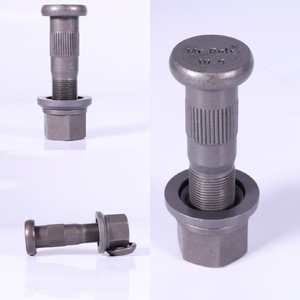Penjualan pabrik Cina kelas 10.9 /12.9 roda baut dan mur untuk ROR truk berat roda baut 22x1.5x98 OEM 21020997 - Product Image 2