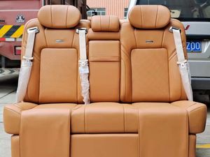 Silla Lumbar de cuero para asiento de coche, soporte Lumbar, personalizada, para modificación, monocolor, furgoneta, minibus, autocaravana - Product Image 2