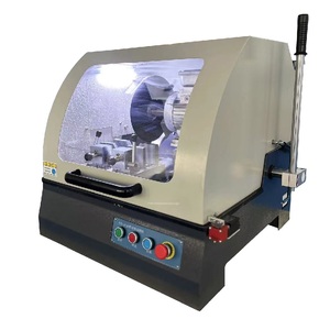 Machine de découpe d'échantillons métallographiques manuelle, coupeur manuel, équipement de découpe abrasif pour échantillons, machine de découpe métallographique - Product Image 4