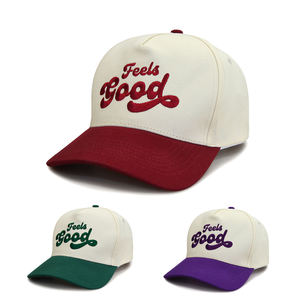 Casquettes de baseball trucker sportives et d'extérieur à 5 panneaux avec logo brodé profond, de haute qualité, vente en gros directe d'usine de casquettes et chapeaux de Chine - Product Image 1