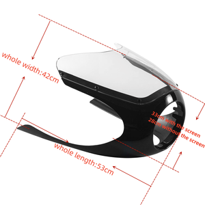 Carenado delantero para motocicleta Harley, carenado de motocicleta de estilo clásico Rickman, <span class=keywords><strong>Cafe</strong></span> <span class=keywords><strong>Racer</strong></span> - Product Image 5