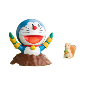 Genuini 52 giocattoli Doraemon gadget segreti serie figurine scatola cieca, giocattoli di peluche carini e alla moda, regali per ragazze - Product Image 1