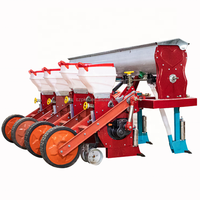 Semoir automatique à deux rangs Machine de plantation de citrouille, de maïs, d'arachide et de haricot