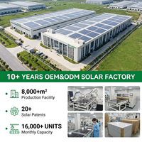 Module solaire photovoltaïque haute performance Maxsolar 260W monocristallin TOPCON à demi-cellules double vitrage BIPV pour applications résidentielles et industrielles
