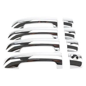 High Quality 4pcs Chrome 4 Door Handle covers for 07-17 TOYOTA TUNDRA crew max Cab