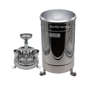 Pluviómetro de cubeta basculante de acero inoxidable con salida de pulso o RS485 para control del medio ambiente - Product Image 4