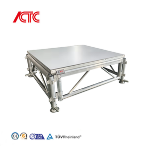 Scène d'événement modulaire en alliage d'aluminium, réglable et portable, avec une capacité de charge de 750 kg et une installation rapide - Product Image 1