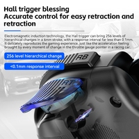Control de Juego Inalámbrico Extensible para Teléfono Móvil y Tableta D10S, Joystick para Juegos, Compatible con Xbox/IOS/Android/Switch