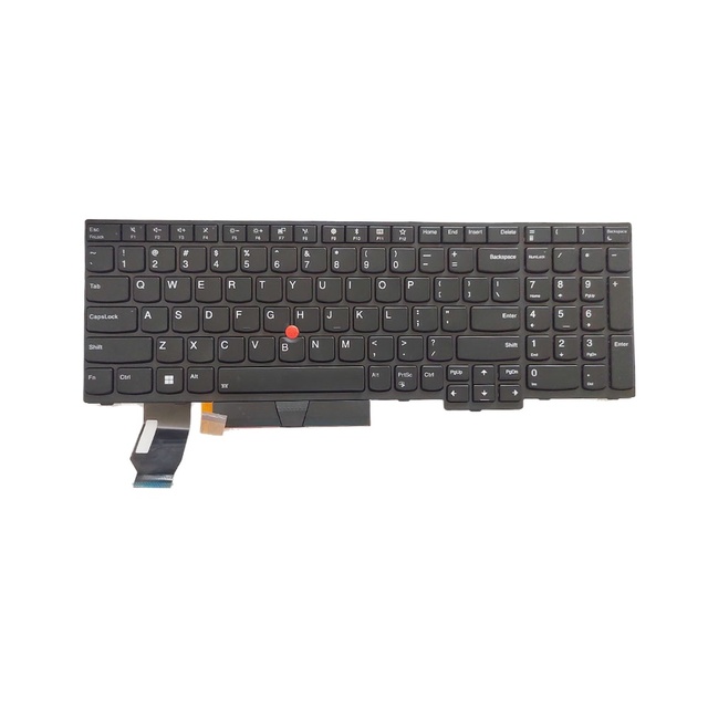 US Laptop Keyboard for lenovo IBM Thinkpad E590 E595 L580 L590 T590 P72 Laptop Backlit Keyboard Repair Parts