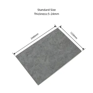 외부 벽 비 석면 섬유 시멘트 보드 중국 가격 4x8