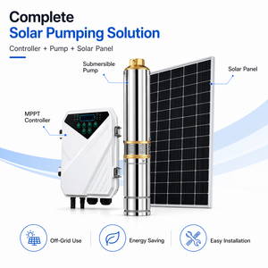 <span class=keywords><strong>Kit</strong></span> de Bomba de Agua Sumergible <span class=keywords><strong>Solar</strong></span> de <span class=keywords><strong>12V</strong></span> 24V 48V CC con Controlador para Riego, Estanques de Peces e Hidroponía - Product Image 1