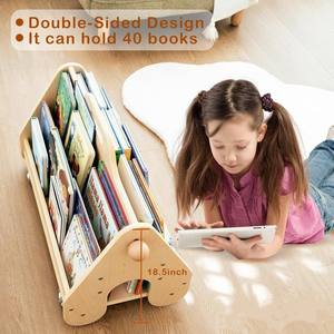 <span class=keywords><strong>ชั้น</strong></span><span class=keywords><strong>วาง</strong></span><span class=keywords><strong>หนังสือ</strong></span>อิสระแบบพกพา-<span class=keywords><strong>ชั้น</strong></span>เก็บของพร้อม<span class=keywords><strong>ชั้น</strong></span><span class=keywords><strong>ไม้</strong></span>สำหรับหนังสือเด็ก - Product Image 3