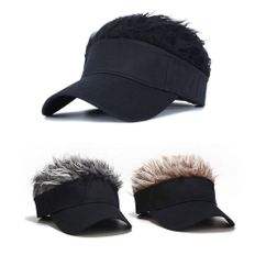 Copricapo da Golf alla moda abbigliamento per la protezione solare con elegante parrucca - Product Image 1