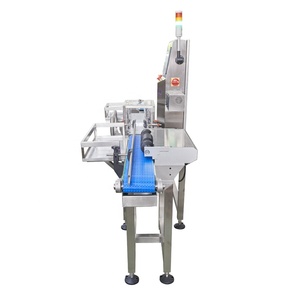 Convoyeur de boissons pour pharmacie avec détecteur de poids à rejet automatique, écran tactile PLC 10 pouces, OEM/ODM, en acier inoxydable de qualité alimentaire - Product Image 3