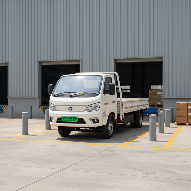 Foton RHD  New Energy Mini Truck 1.5 Ton with 220km Range Light Truck Electric Cargo Truck