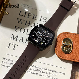 Labaoli Lapaoli Explosions Watch Calendar Business Waterproof Watch Luminous Silicone Tape Men's Watch Wholesale - Product Image 4