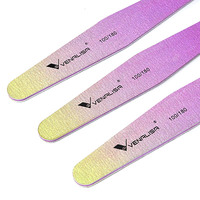 51105 # Limes à ongles Venalisa 180/100 en papier de verre pour ponçage, polissage et manucure, outils de soin des ongles, limes à ongles violettes pour nail art
