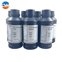Encre UV de haute qualité, dure et souple, couleurs CMYKW pour têtes d'impression XP600 TX800 Dx5 Dx7, 500 ml d'encre UV